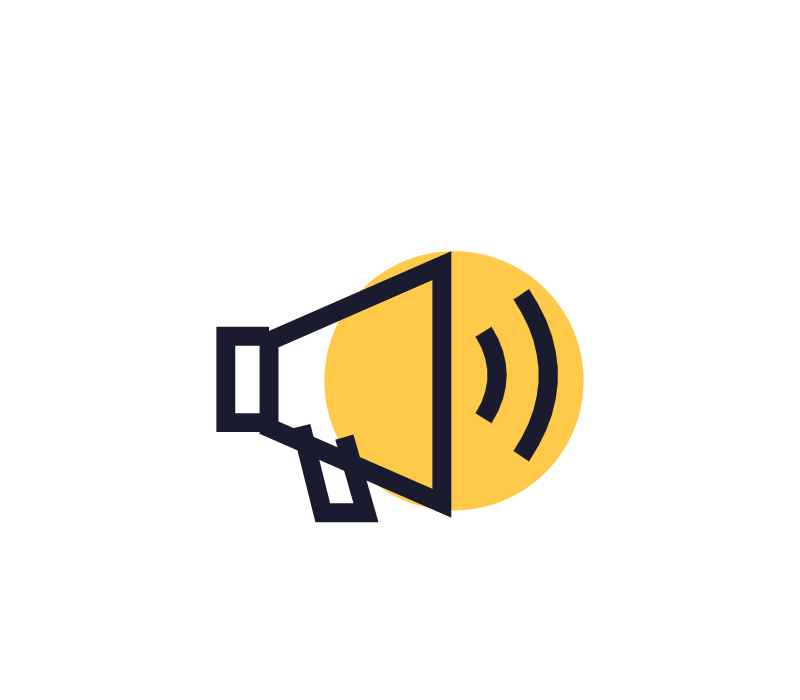 Megaphone illustration
